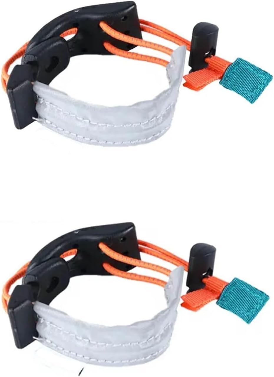 8 Pcs Bike Bicycle Outdoor Ankle Leg Bind Bandage Trousers Pant Bands Clips Strap Trouser Clip Shin Guard