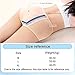 Shoyunt 4Pcs Hygroscopic Odourless Silk Gynecological Panties, Ice Silk Seamless Panties, Women Ice Silk High Waist Panties (4pcs-E,L(50-60kg))