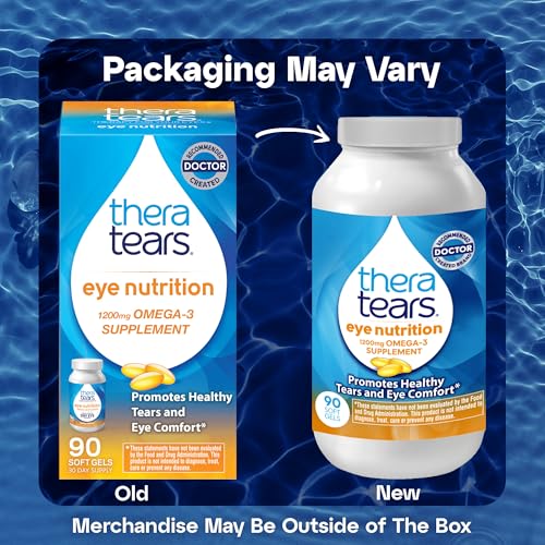 Image of TheraTears Omega 3 Supplement for Eye Care, 90ct