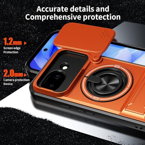 Coque Google Pixel 10A Asuwish avec cache caméra coulissant et verre trempé