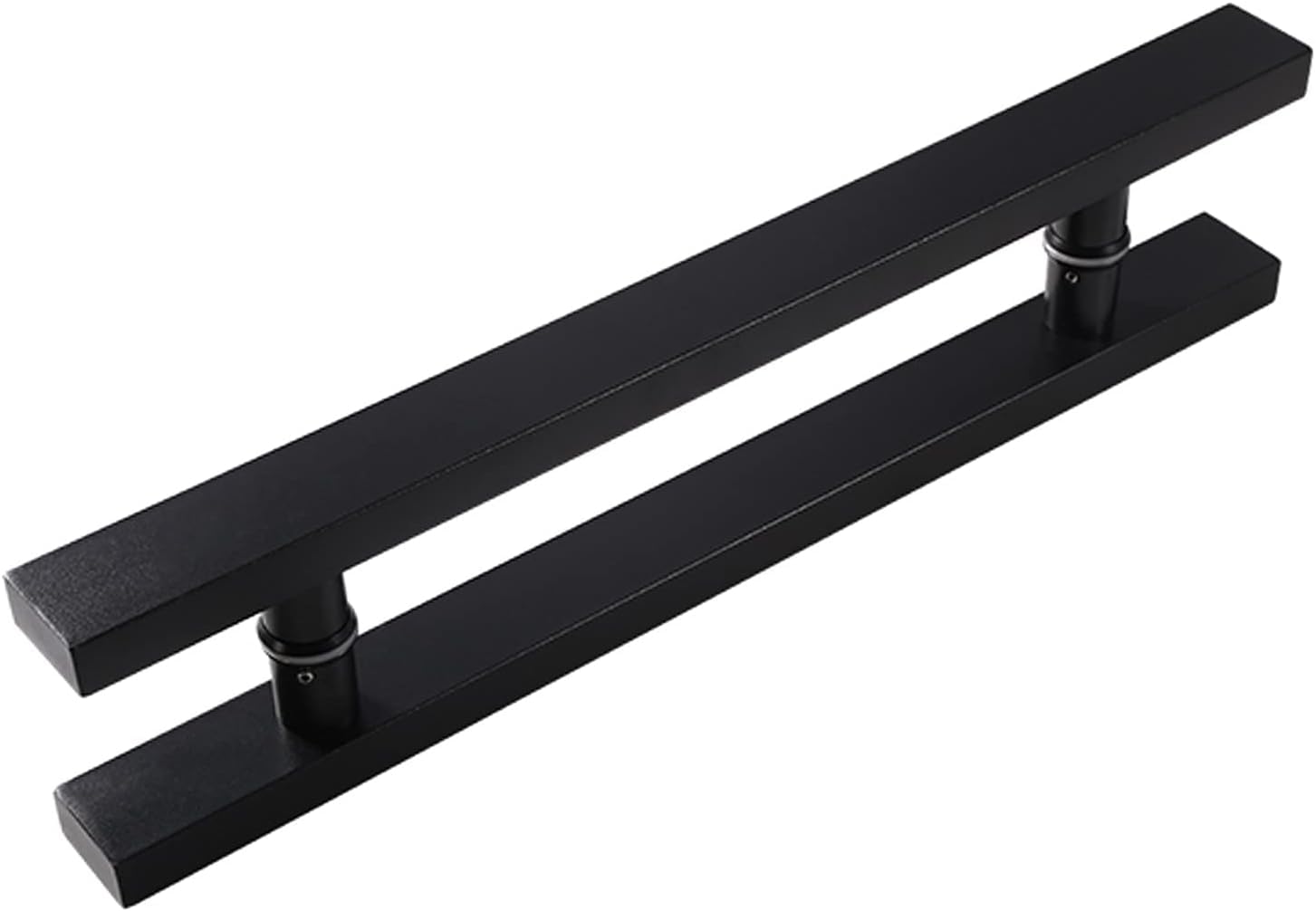 DFGHNBVC Sliding Shower Door Handle Replacement - Full Polished Finish Glass Door Knob With Push And Pull Functionality - Towel B,Black-500Mm