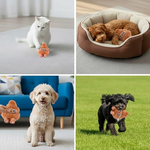 Juguete de Peluche Mordible para Perros Pequeños 11.5 cm miniatura 7