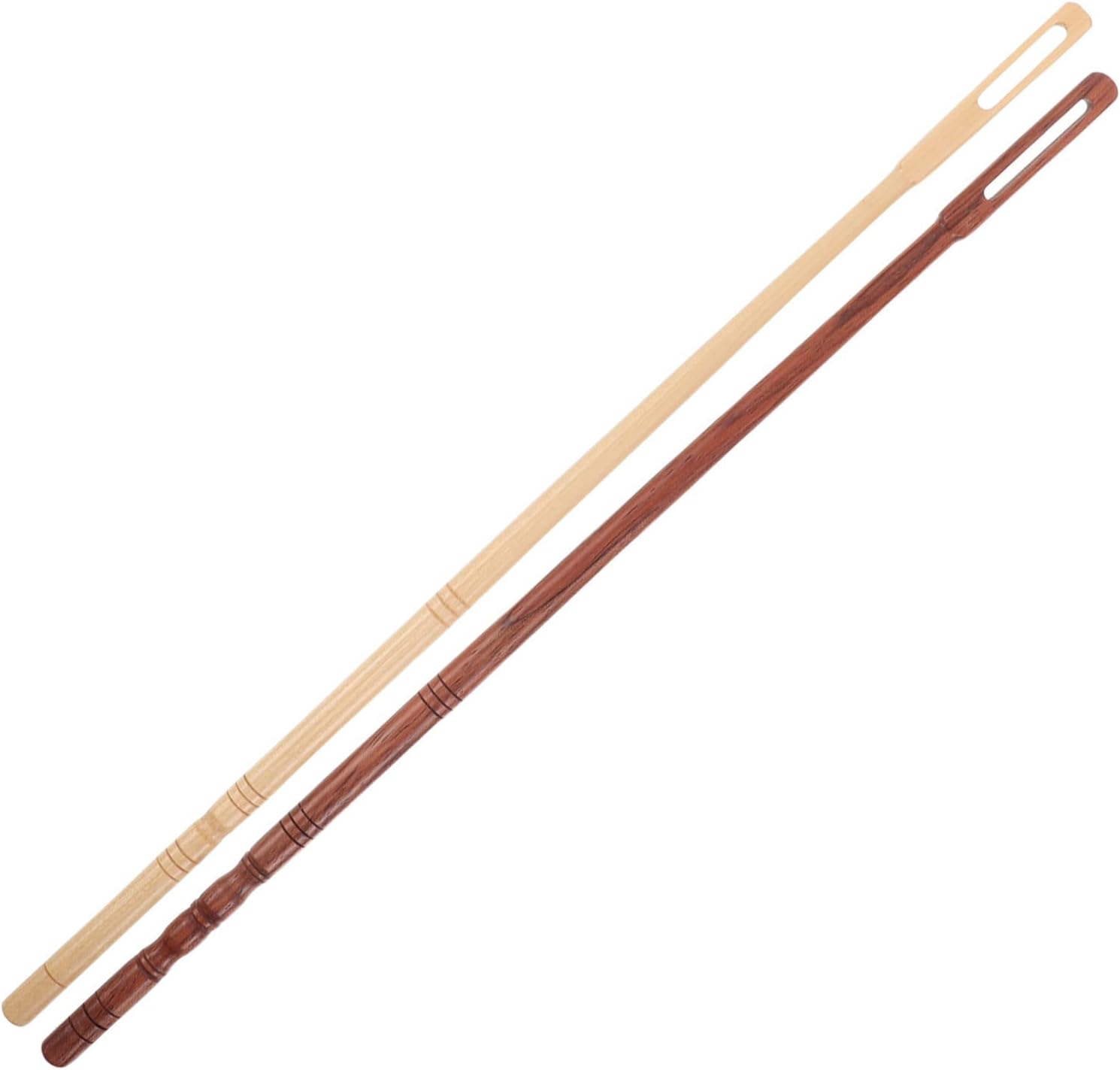 Healifty Wooden Flute Cleaning Rods and Preserving Cleanliness Sturdy Maple and Pear Wood Material 2pcs Effective Flute Maintenance Tools for Daily Cleaning for Wind Instruments