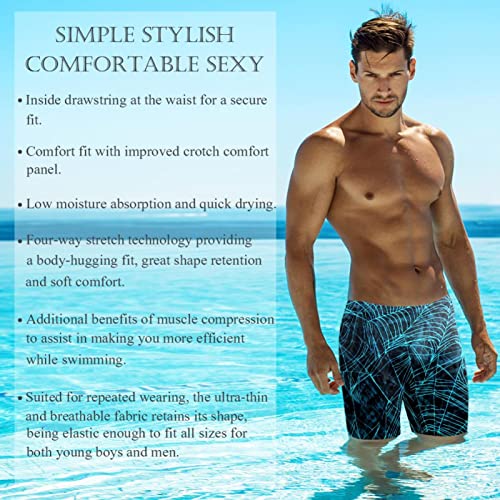 Traje de baño deportivo de secado rápido multicolor bañador cómodo 3XL 3