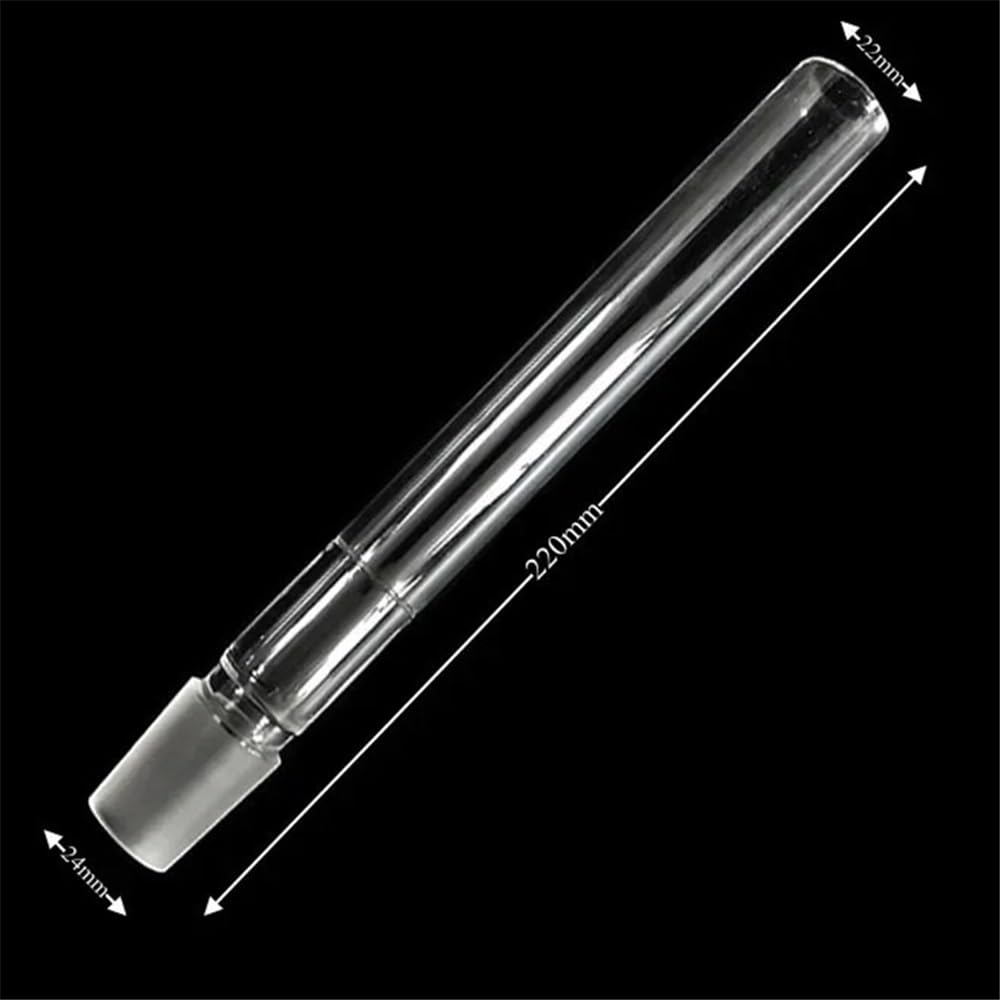 Tube d'arbre d'évaporateur, tube de vapeur, connecteur d'arbre en verre rotatif 24/29, accessoires de verrerie de laboratoire, longueur 22 cm