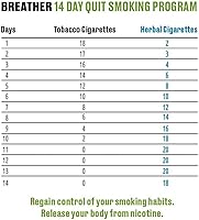 Vista 7 de TAAT Cigarrillos herbales - Alternativa para fumar sin nicotina, sin tabaco con extracto de 50 mg, sabor completo, paquete de 20 barras (suave) +