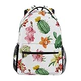 Viel Stauraum: Ein Hauptfach, vier kleine Innentaschen, eine Fronttasche mit Reißverschluss und zwei Netztaschen an der Seite. Perfekt für Schule, Arbeit, Reisen, Wandern, Camping, Radfahren, Fitnessstudio, etc.