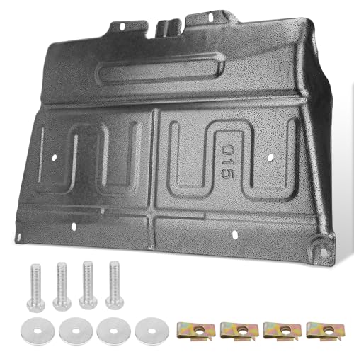 JURPLIX Splash Panel Shield Under Diaper Upgraded Manganese Steel Version Compatible with Ford F150 2015-2024 with Gasoline Engine Not Fit Raptor Model/Not Fit 3.0L Diesel Replace # ML3Z-7222-D