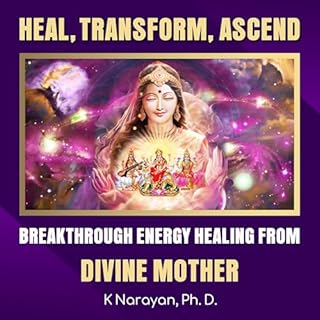 Diseño de la portada del título Heal, Transform, Ascend