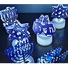   12Pack-Hanukkah-Flameless-Candle-Light-48Hour-Flameless-Flickering-Electric-LED-Colored-Tealights-Candles-for-Chanukah-Flameless-Candles-Wedding-Table-Decor-Aniversary-Theme-Party-Proposal