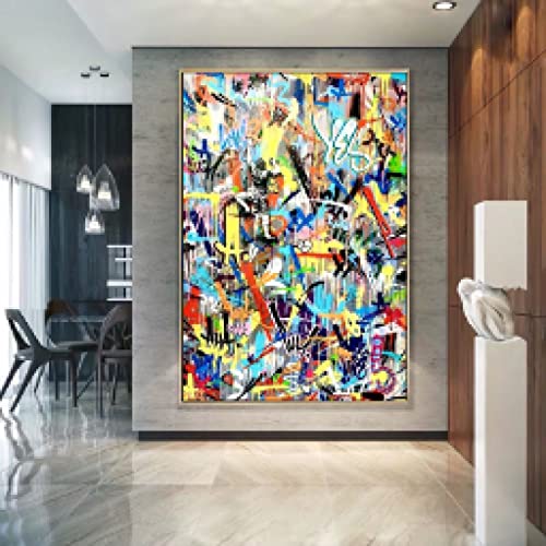 Toile Peinture Abstraite dsdsgog de Qualité aux Estampes et Affiches Graffiti Modernes
