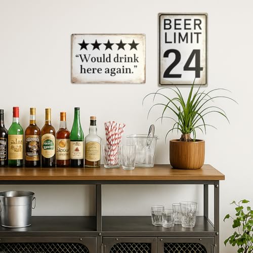 MOLESS 8x12″ Metal Sign | Vintage Man Cave Decor, Limit 24, 2351 — view 4