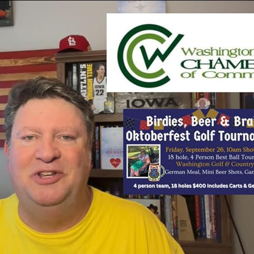 Page de couverture de Upcoming Washington, Iowa, Chamber of Commerce Events