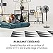 Klarstein Silent Storm Pedestal Fan • Oscillating and Adjustable Height • Quiet Operation • 12 Speed settings • Digital Remote Control • 5 Operation Modes • Black