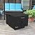 ANartcle 58-60 Inch Outdoor Square Fire Pit Table Cover,600D Heavy Duty Waterproof Outdoor Firepit Cover,58"L x 58"W x 24"H,Black