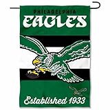 WinCraft Philadelphia Eagles Retro Vintage Throwback Double Sided Garden Flag