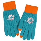 Littlearth NFL Miami Dolphins Waffle Knit Glove