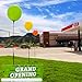 Balloon Bobber - Weatherproof Reusable Seamed Balloon Long Pole Kit - Helium Free Plastic Outdoor Balloons