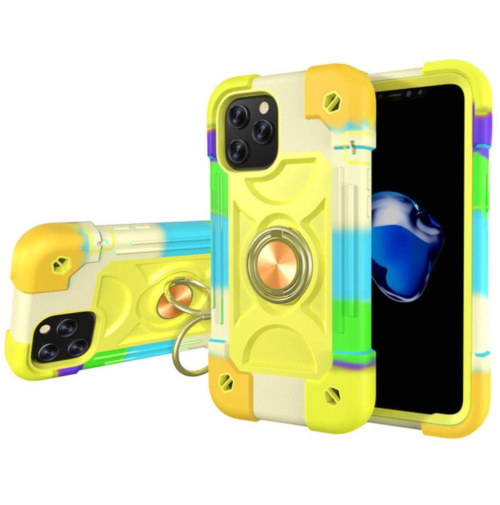 Protection Robuste iPhone 12 Pro avec Anneau Support Antichoc