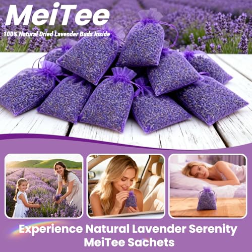 20 Pack Lavender Sachet Bags