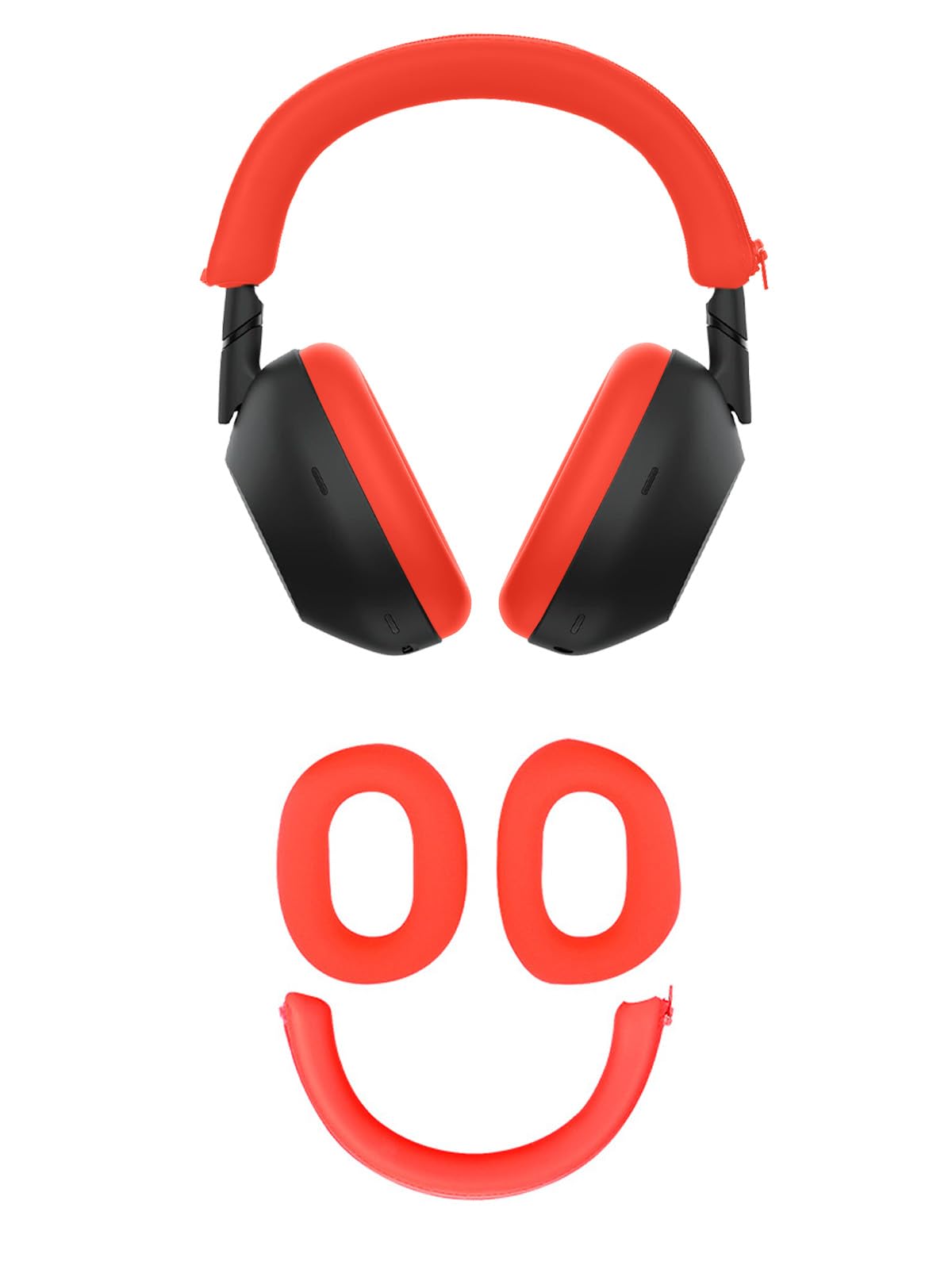 Amazon.com: [2Sets] for Sony WH-1000XM6 Case Cover,NOUKAJU