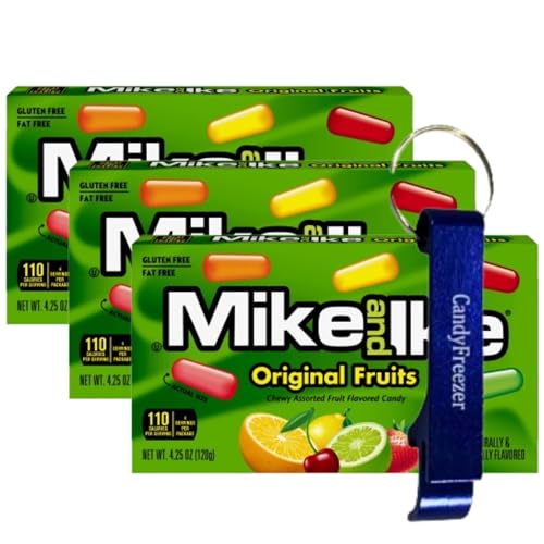 Mike and Ike Caramelos Masticables 3 Cajas 4.25 oz miniatura 1