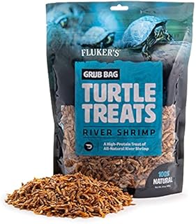 Fluker's Grub Bag Turtle Treat - River Shrimp, Black, 12 oz