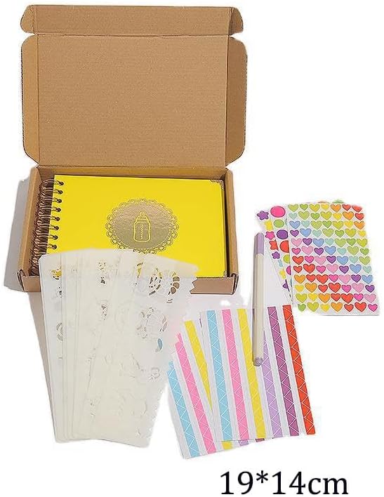 Travel Growth Commemorative Book ﻿ Growth Record Album DIY Album Growth Diary Archive Album Applicable to Photos, Receipts, Star Cards, etc(White-Dinosaur Doodle4)