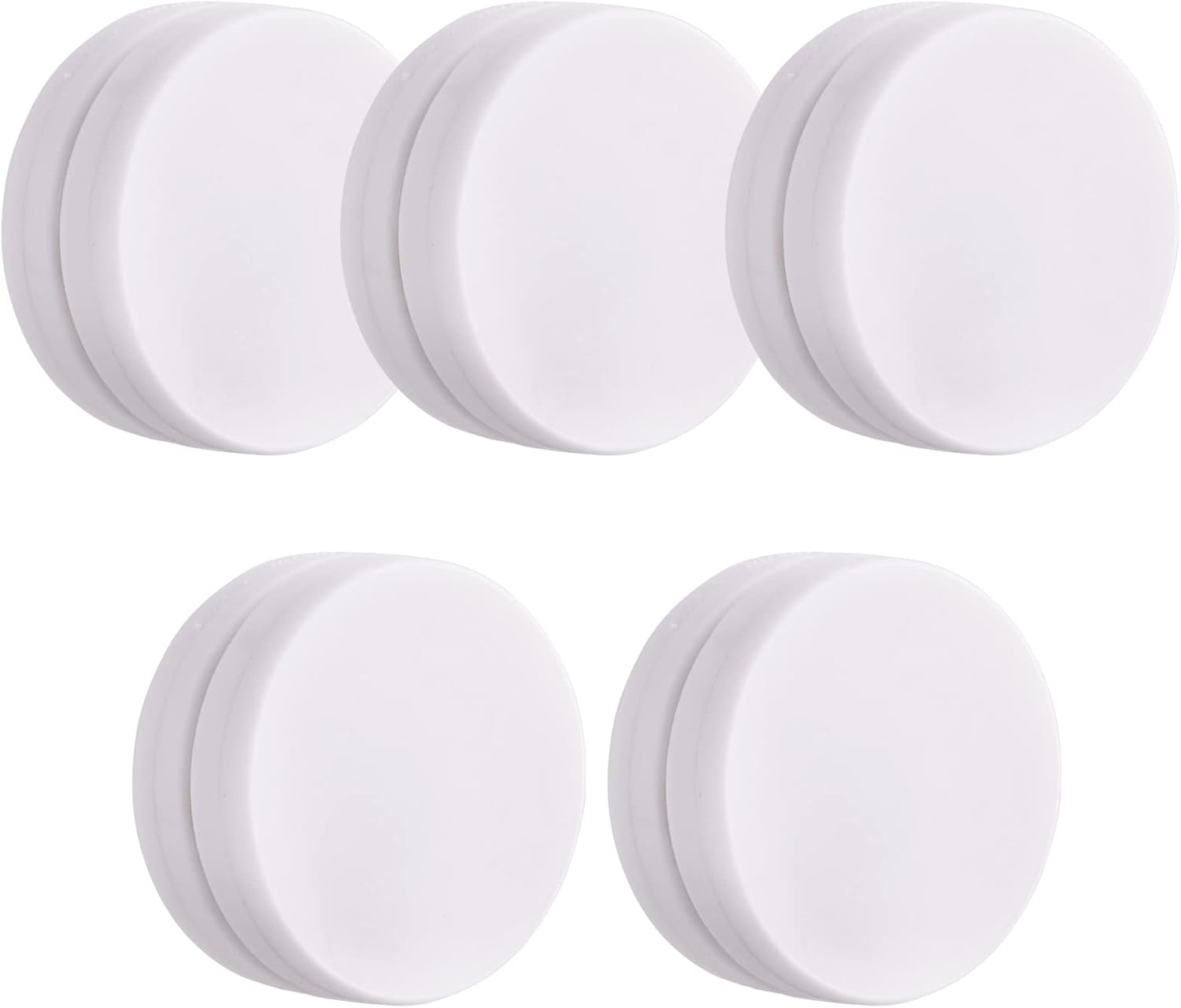 LEVOSHUA Shower Curtain Weights, Rubber Covered