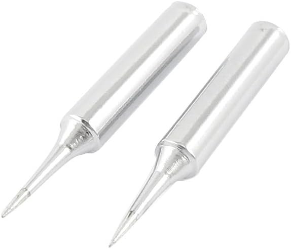uxcell 900M-T-I Replacing 0.4mm Dia Point Soldering Solder Iron Tip 2pcs
