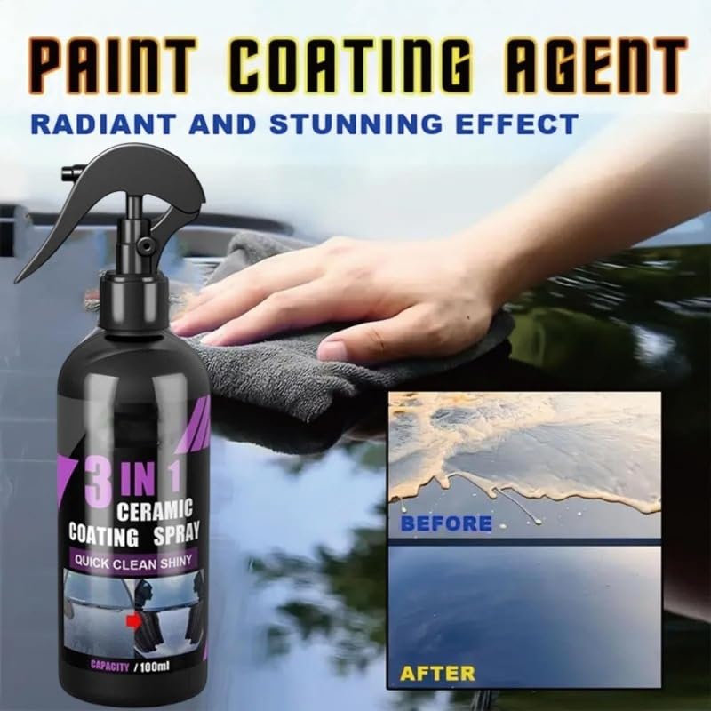Spray per rivestimento ceramico domestico, per la pulizia e la