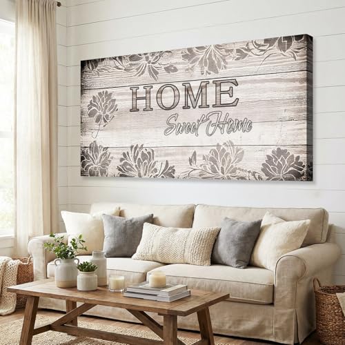 20% de descuento en lienzo decorativo Home Sweet Home con código 5T7GI5KL