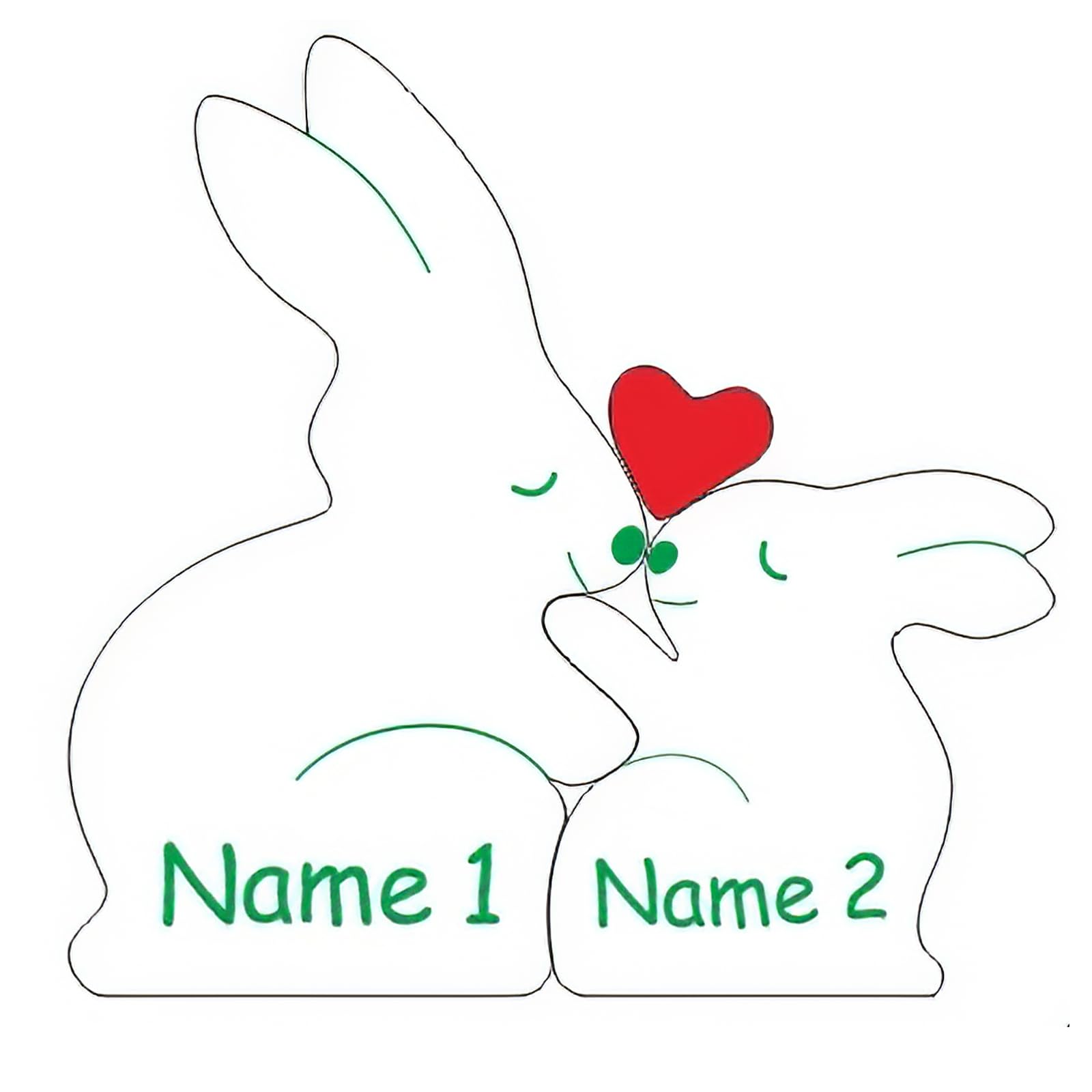 Planche à Découper Personnalisée - Mamie Et Ses Petits Enfants - Ourson Câlin