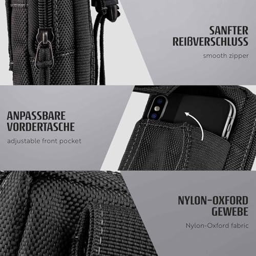 Étui pour téléphone portable d'extérieur OnePlus 13 pochette EDC noir - 6
