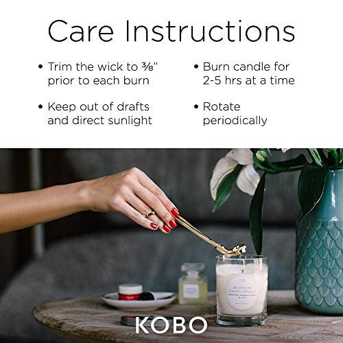 Kobo Tuscan Sun Candle (11 Oz) | 100% Pure Soy Candle | All Natural Scented Candle, Hand-Poured In Usa | 80 Hour Long Burning Candles | Scented Candles For Home #TOP6