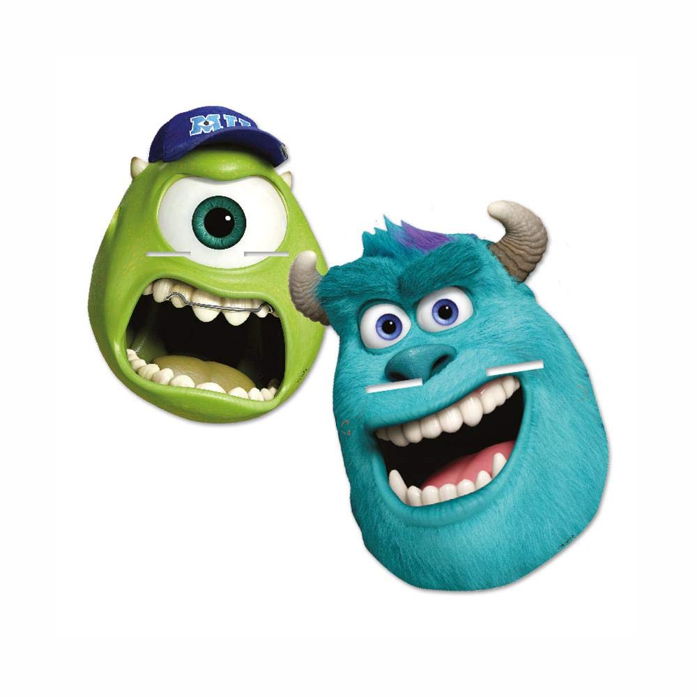 Amscan International Disney Monster University 4 Face Masks