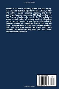 Android Internals: Architecture, Internals, and AOSP Foundations