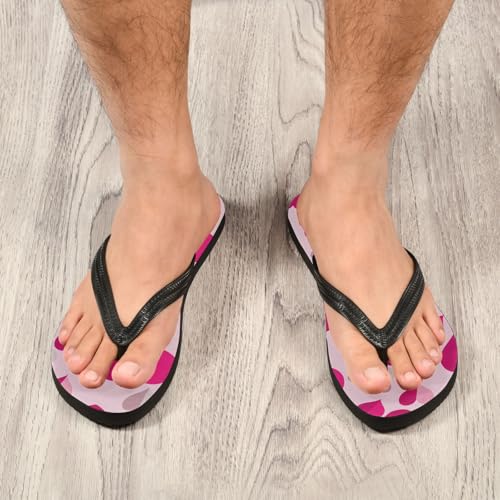 Pink Heart Flip Flop Beach Summer Casual Sandal for Women & Men Shower Shoes 208617604