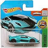 Hot Wheels 2016 HW Exotics Lamborghini Sesto Elemento 80/250, Teal