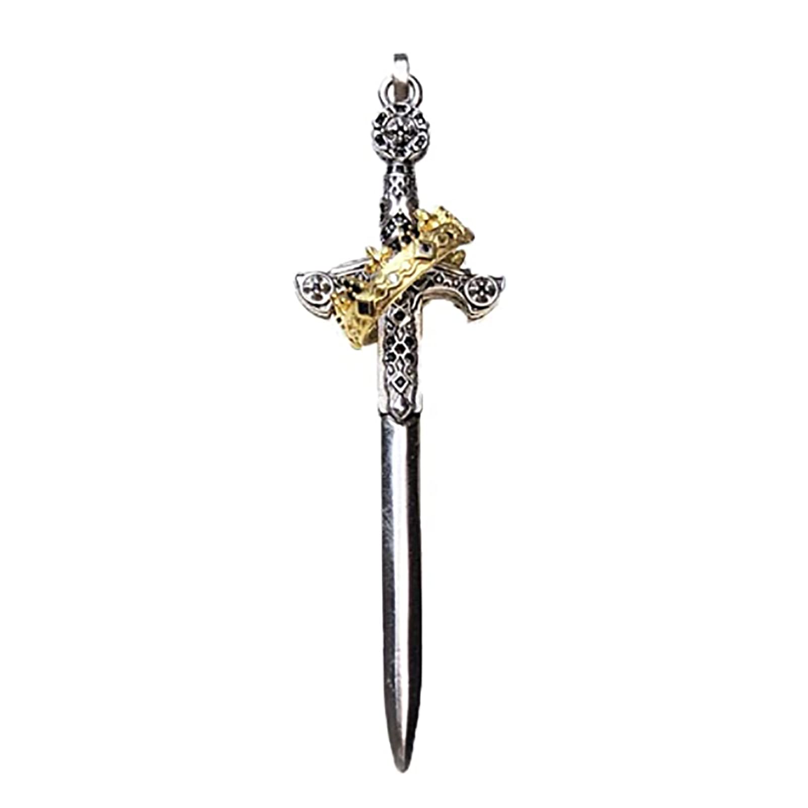 Pendent présent pour femmes hommes en acier look tendance - 7