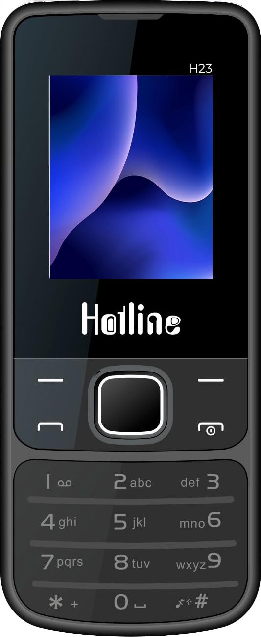 hotline h23 dual sim keypad mobile phone | 1.77” display | wireless fm | digital camera | expandable memory | led torch and long battery life