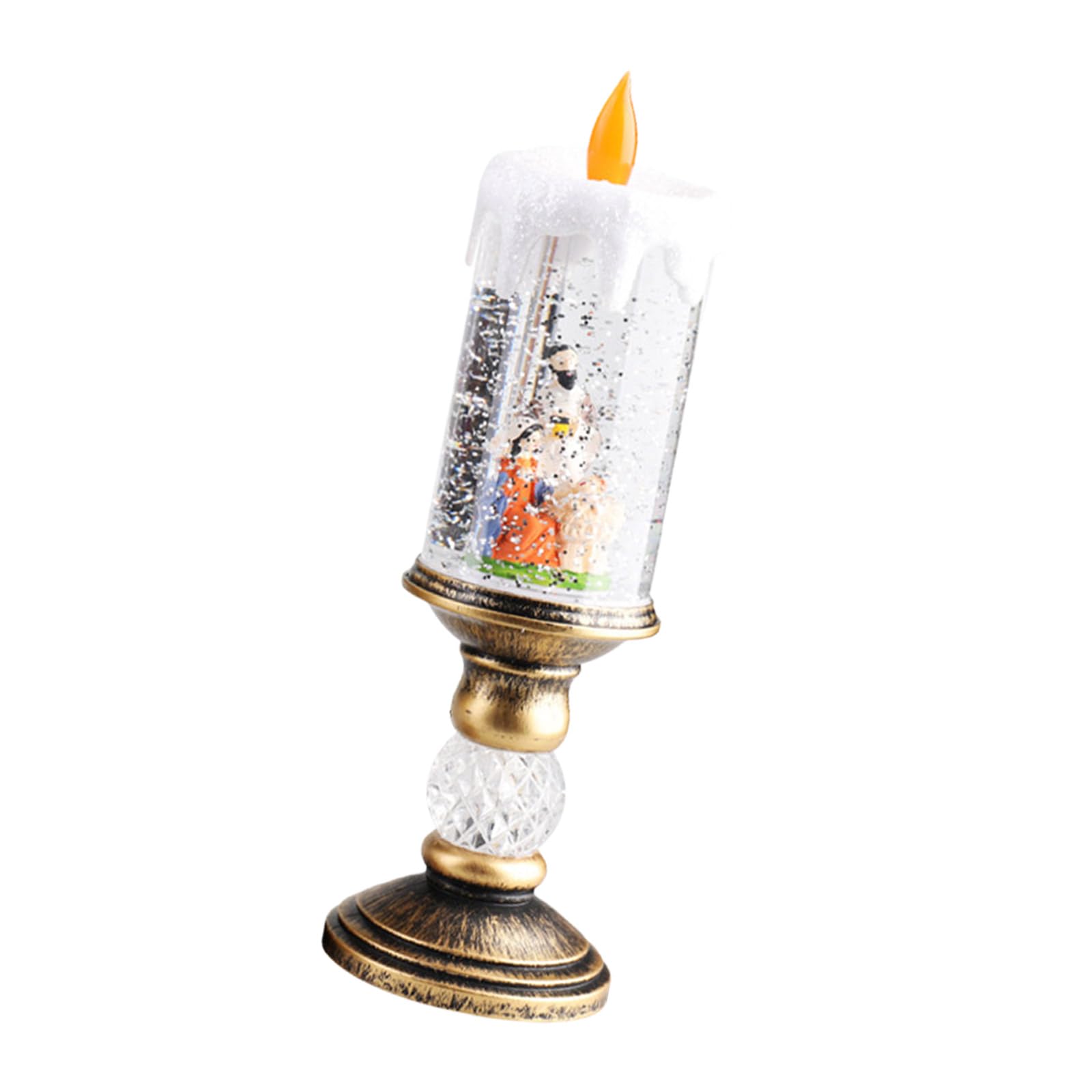 Xjdzineq Realistic Snowfalls Effect Christmas Decoration Rotating Projection Lamp Indoor Festival Decoration Snowflakes Projector Light