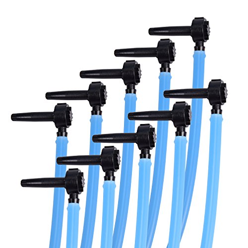 Maple Syrup Tree Tapping Kit 10 Taps JACKYLED 3.28ft Food Grade Syrup Collection Tubes Heavy Duty Taps