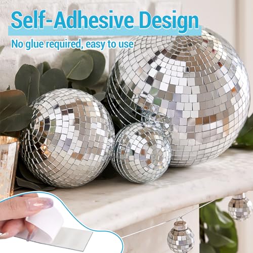 7000 Stück Spiegel Mosaik Selbstklebend, 5 x 5mm Selbstklebende Mini Spiegel, Quadratische Mosaik Spiegelfliesen Aufkleber Glas, Mini Spiegelmosaiksteine für Bad, Küche, Wohnzimmer