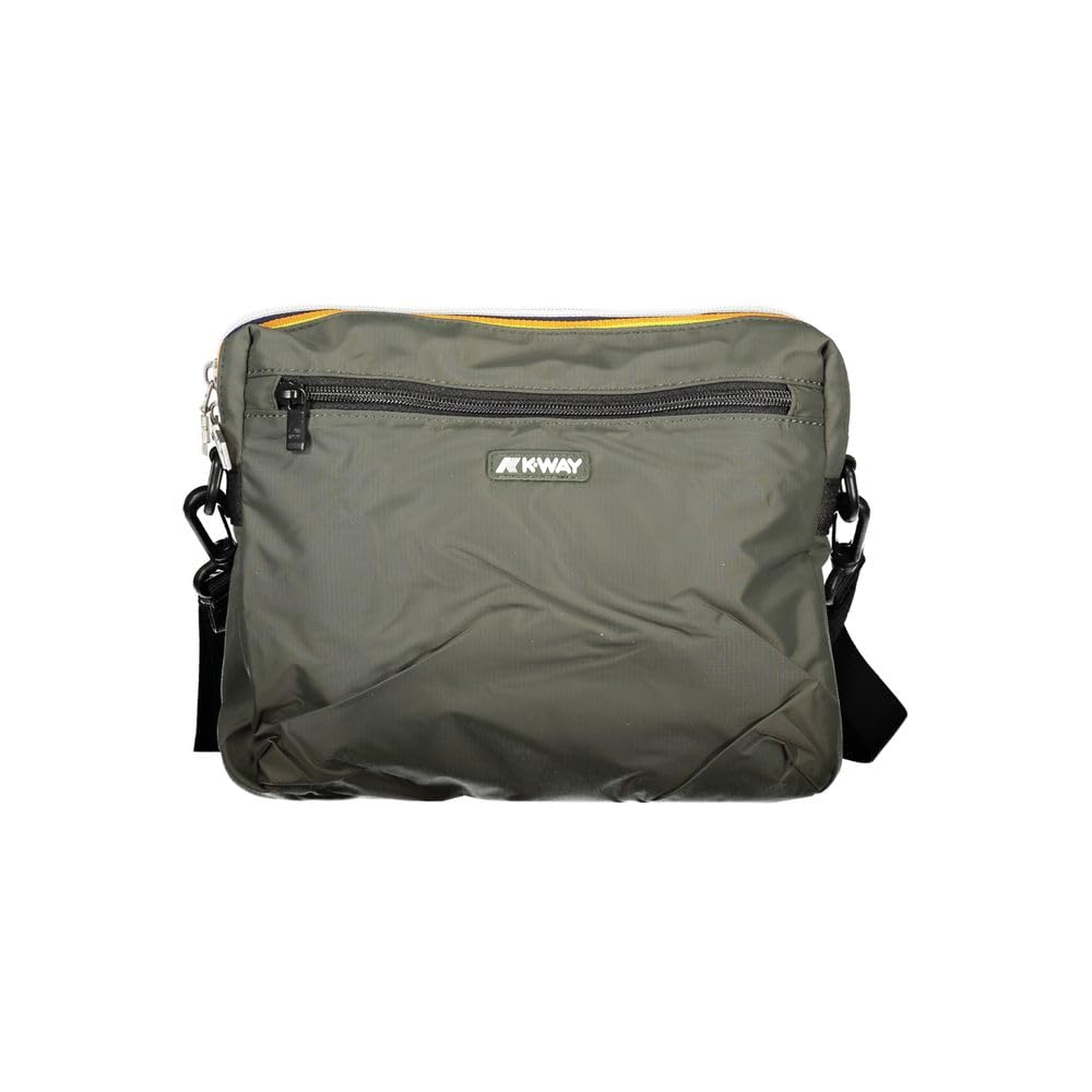 K-Way Borsa a tracolla pratica e leggera chiusa con zip. Dispone di un ampio scomparto principale, tasca interna e sul fronte chiusa con zip. Tracolla removibile e regolabile. 25x22x4cm.