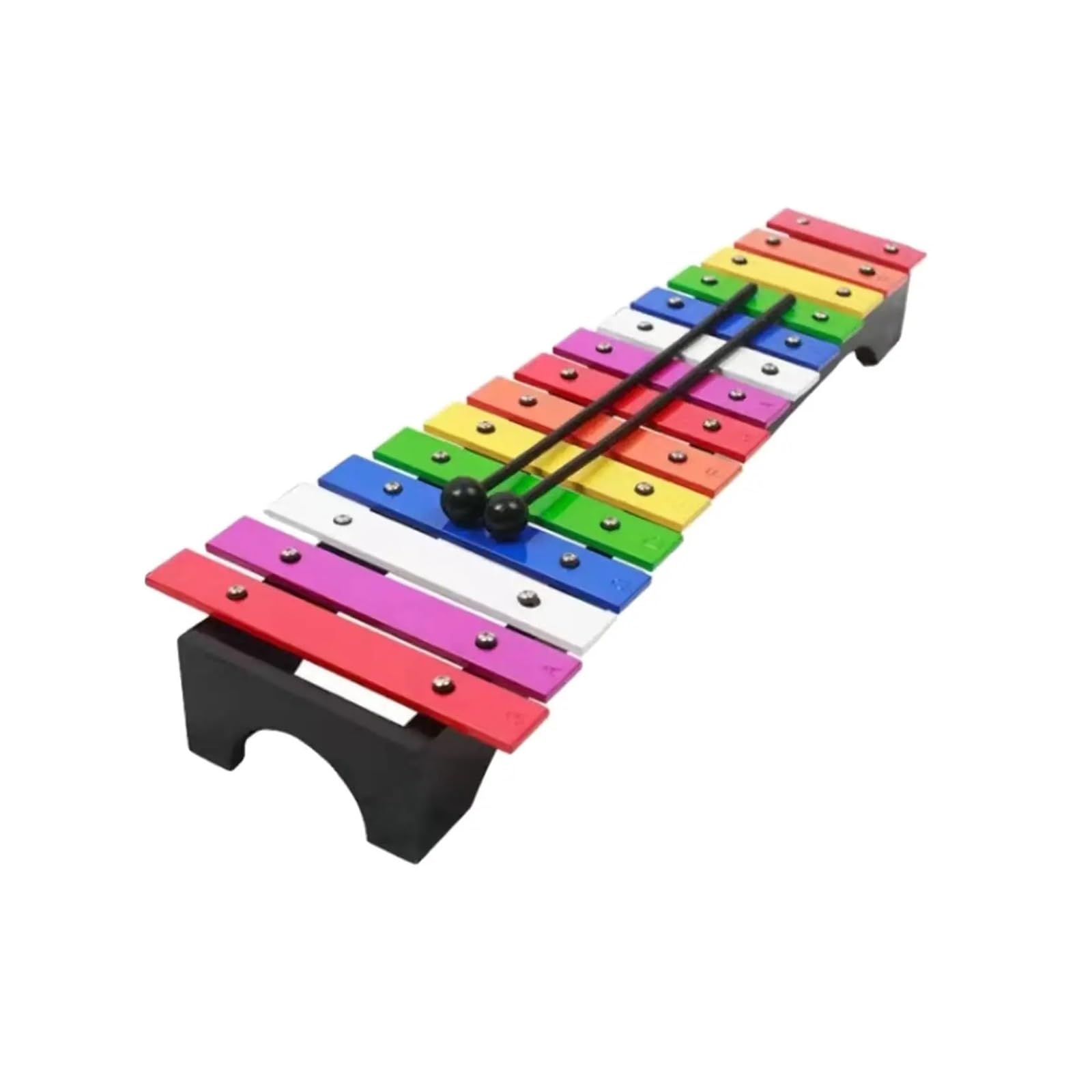 Xilofono Xilofono a 15 scale | Percussioni in legno educative in metallo