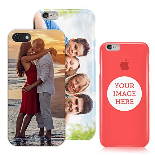 LaMAGLIERIA Carcasa Personalizada para iPhone - Phone Case Personalizada con tu Propia Foto, Logotipo o Texto - Apple iPhone 7 / iPhone 8 - Funda Personalizada rígida