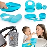 ✅ MATERIAL SEGURO - LIBRE BPA: Utilizamos el mejor material del mercado para garantizar la máxima seguridad del bebé. Nuestros materiales esta aprobados por la FDA, no absorben olores y resisten al calor de los hornos y al paso del tiempo. No contienen sustancias químicas tales como BPA, PVC, plomo o ftalatos.
