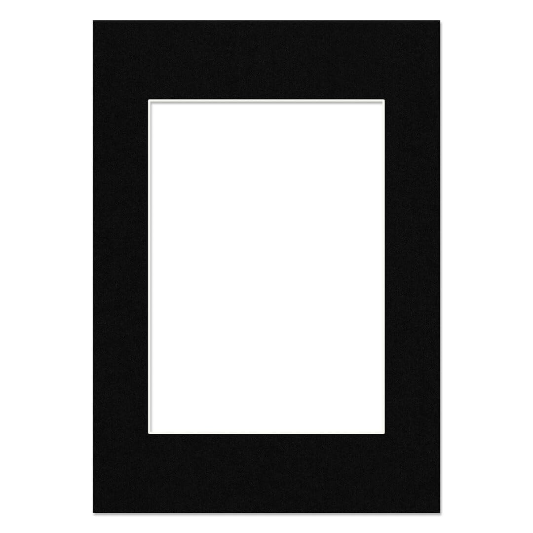 Alison Kingsgate 90X60CM Black Picture Mount for frames - 40X60CM Aperture