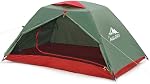 Camping Dome Tent for 1 to 2 Person, Lightweight Backpacking Easy Setup Waterproof Family Tents for Hiking Traveling Mountaineering & Outdoor